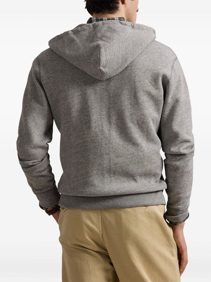 Kapuzenjacke mit Reißverschluss