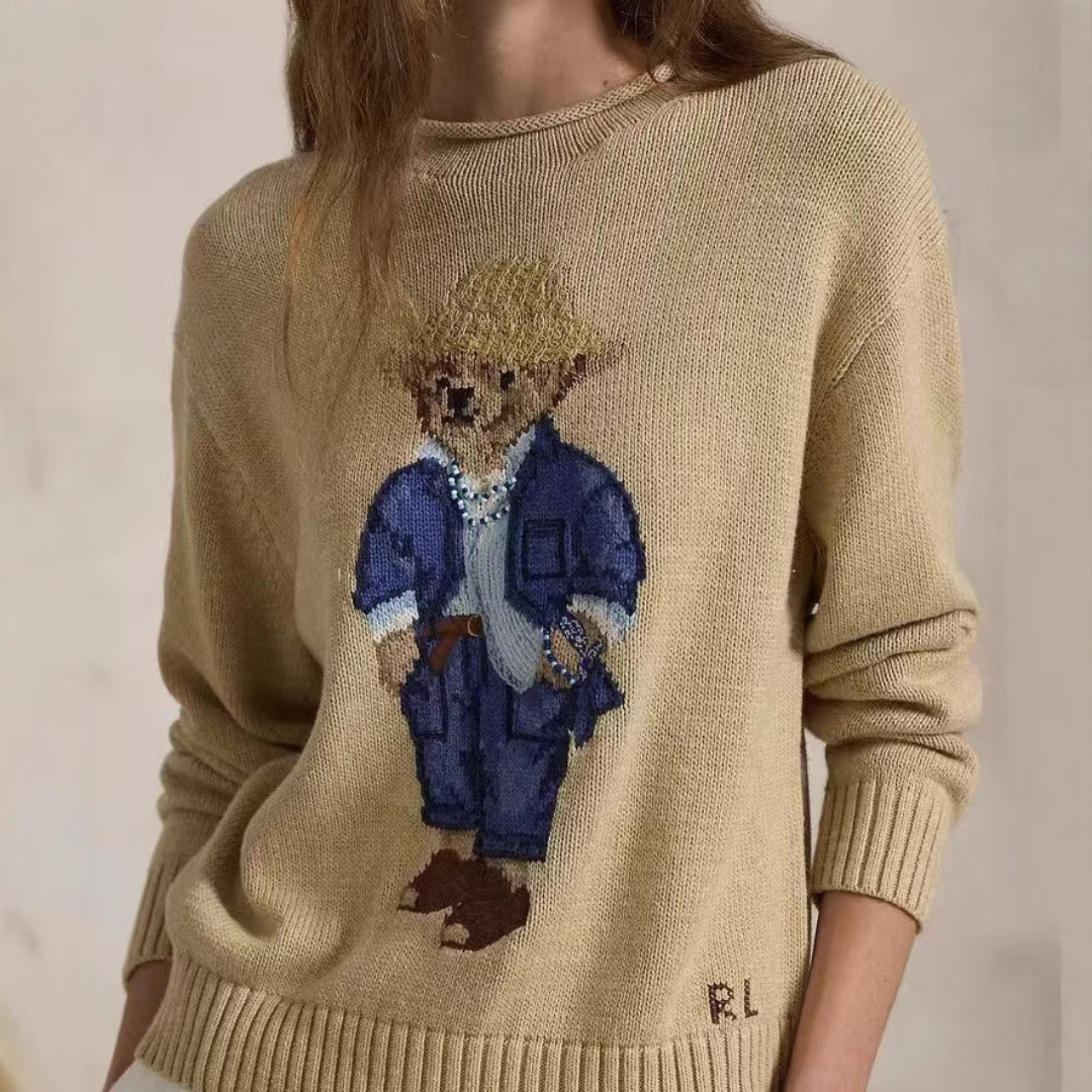 Pullover mit Bärenmotiv von Ralph Lauren