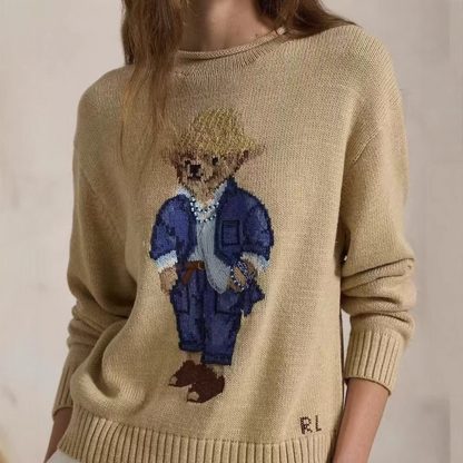 Pullover mit Bärenmotiv von Ralph Lauren