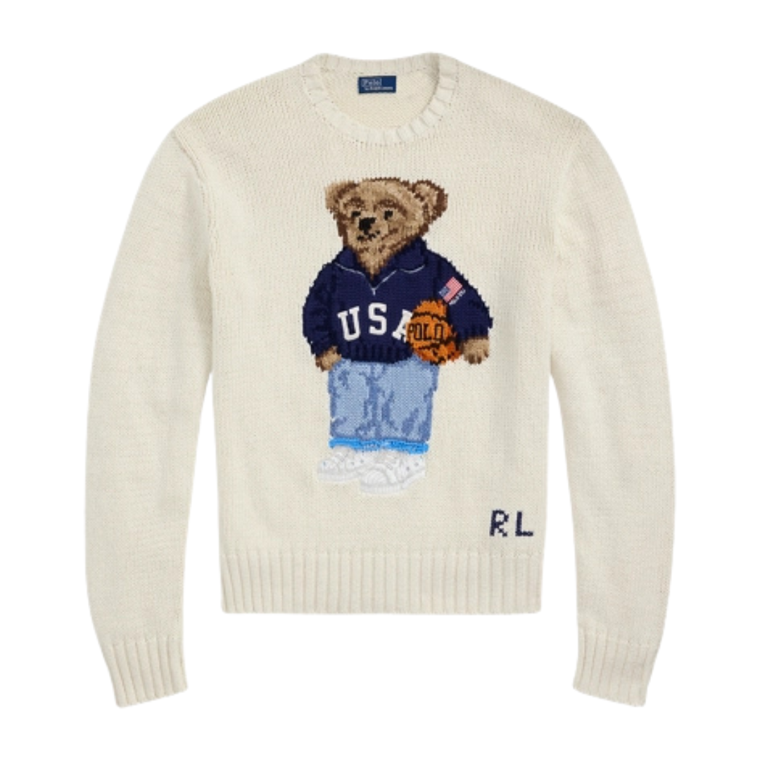 Ralph Lauren Bärenpullover Unisex