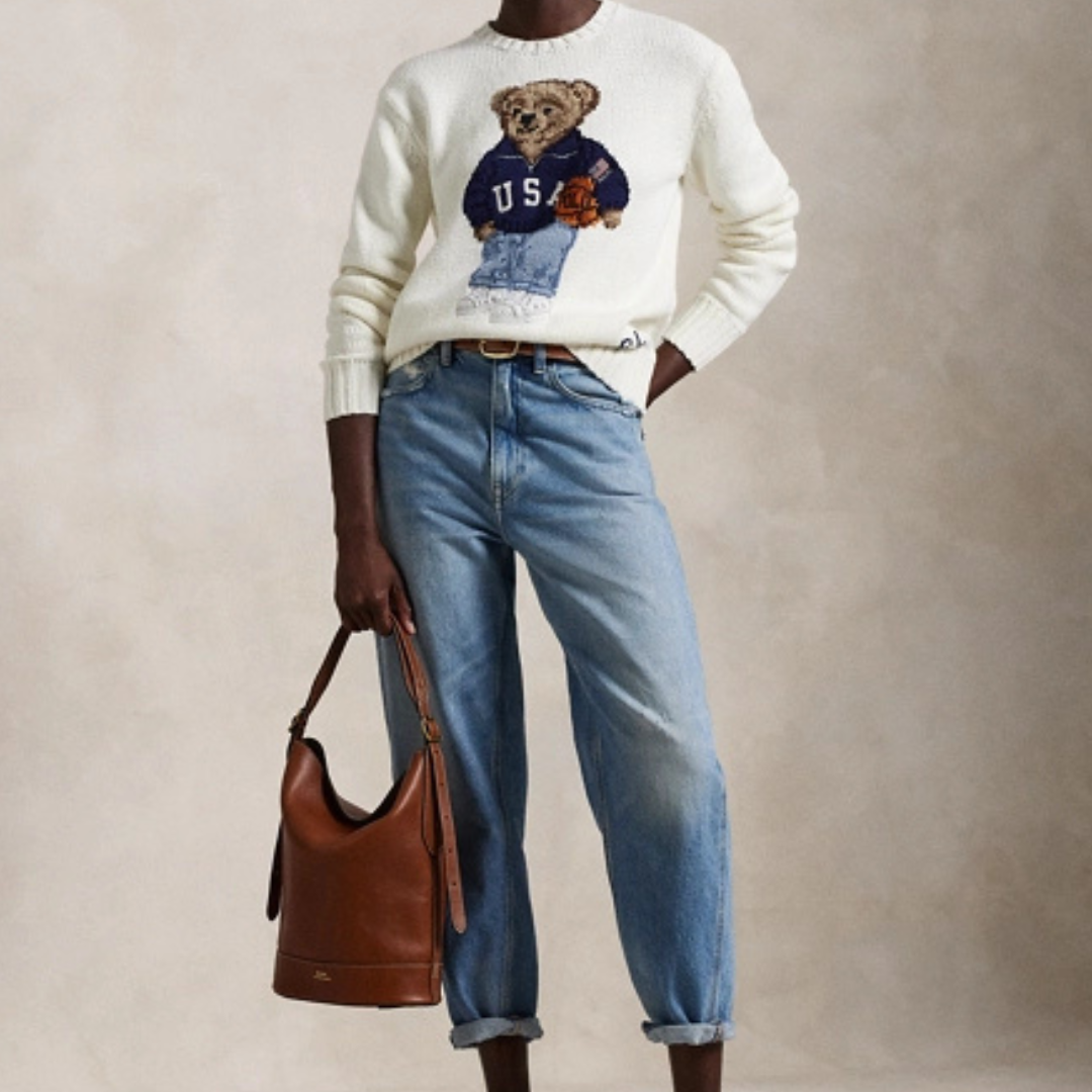 Ralph Lauren Bärenpullover Unisex