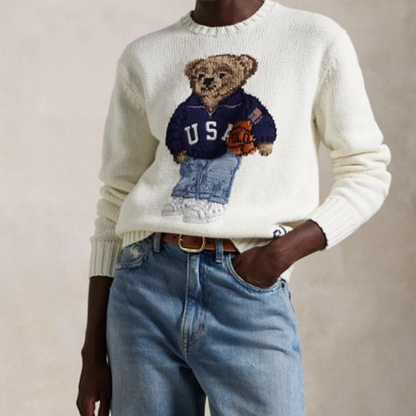 Ralph Lauren Bärenpullover Unisex