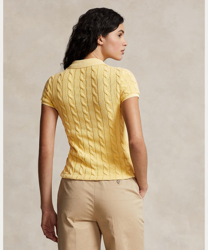 Polo Ralph Lauren – Poloshirt mit Zopfmuster