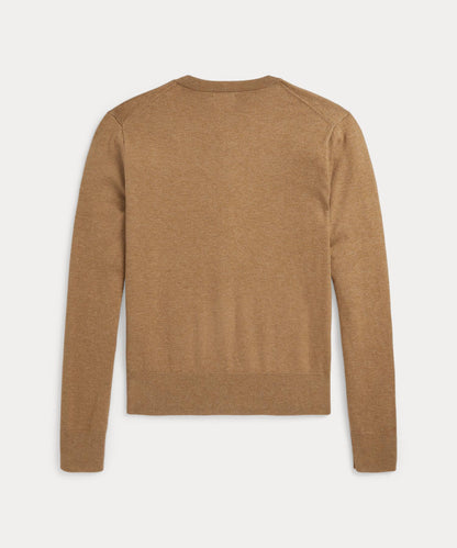 Polo Ralph Lauren POLO RALPH LAUREN Strickjacke aus Baumwolle mit Rundhalsausschnitt