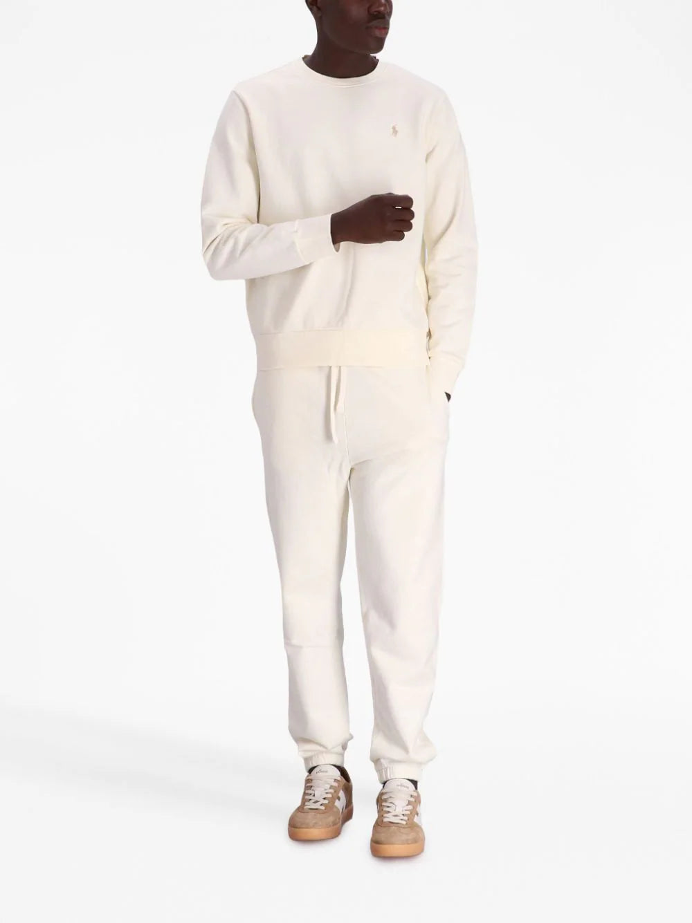 Sweatshirt aus Loopback-Fleece