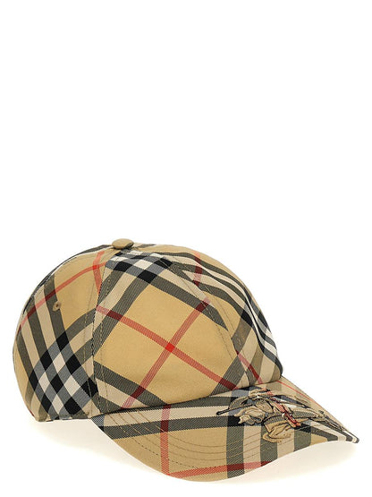 Burberry-Kappe mit Karo-Logo