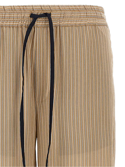 Victoria Beckham – Pyjamahose mit Faltendetail