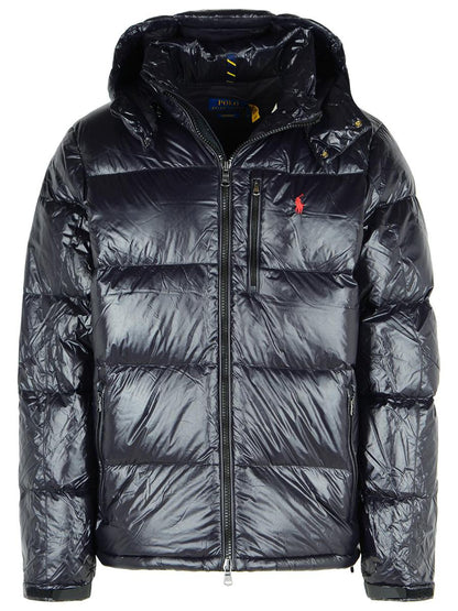 Polo Ralph Lauren – Schwarze Jacke aus Nylonmischung