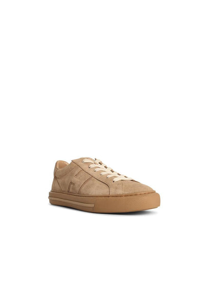 Hogan – H691 – Beige Wildleder-Sneaker