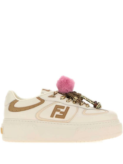 Fendi Fendi Match Charm Verzierte Sneakers