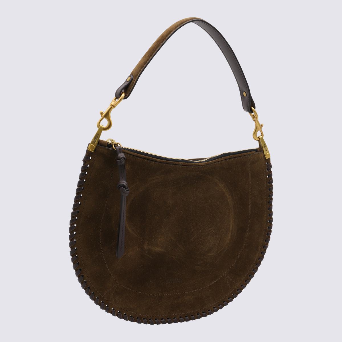 Isabel Marant Braune Leder-Umhängetasche