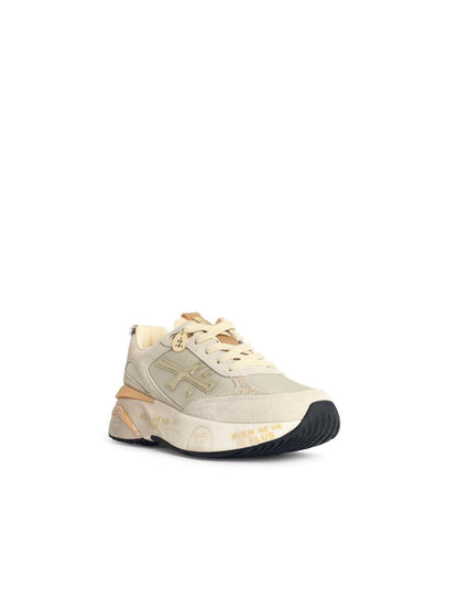 Graue Premiata-Sneakers „Moerund“ aus Wildledermischung