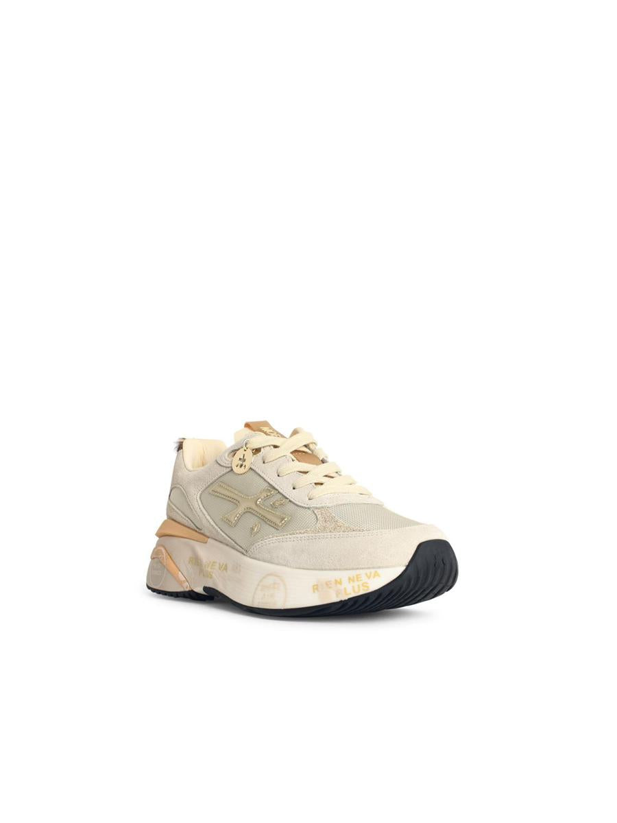 Graue Premiata-Sneakers „Moerund“ aus Wildledermischung