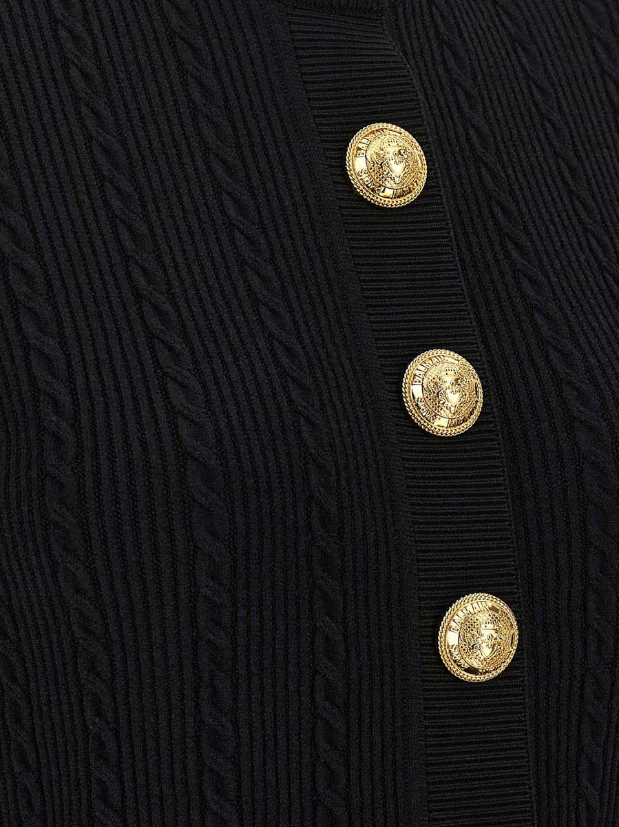 Balmain Kurzarm-Cardigan
