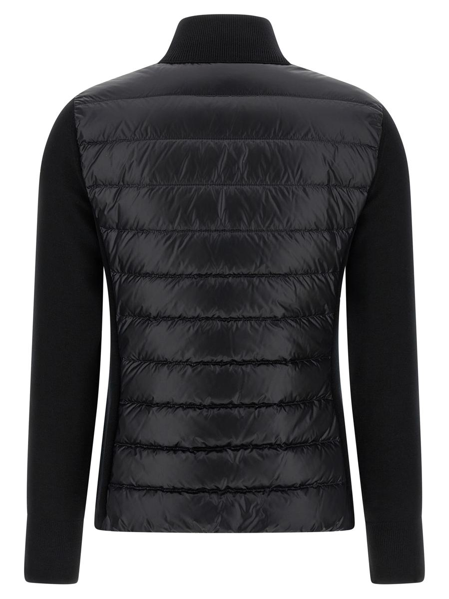 Moncler Zwei-Material-Cardigan