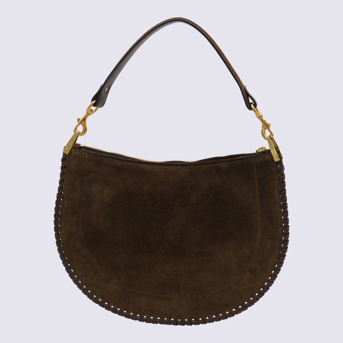 Isabel Marant Braune Leder-Umhängetasche