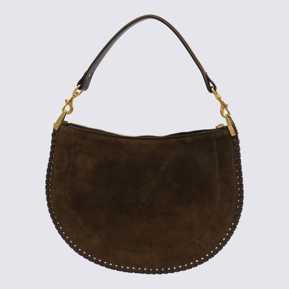 Isabel Marant Braune Leder-Umhängetasche