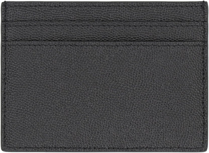 Saint Laurent Cassandre Kartenetui aus Leder mit Logodetail
