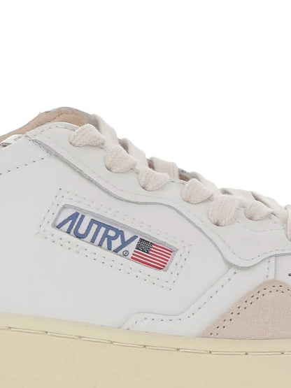 Autry „Medalist Low“ Wildleder-Sneakers
