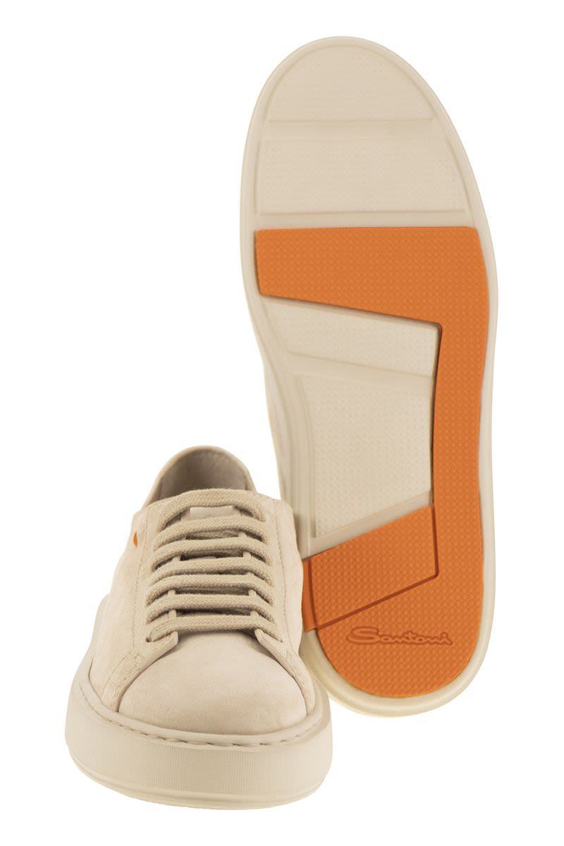 Santoni Wildleder-Sneaker