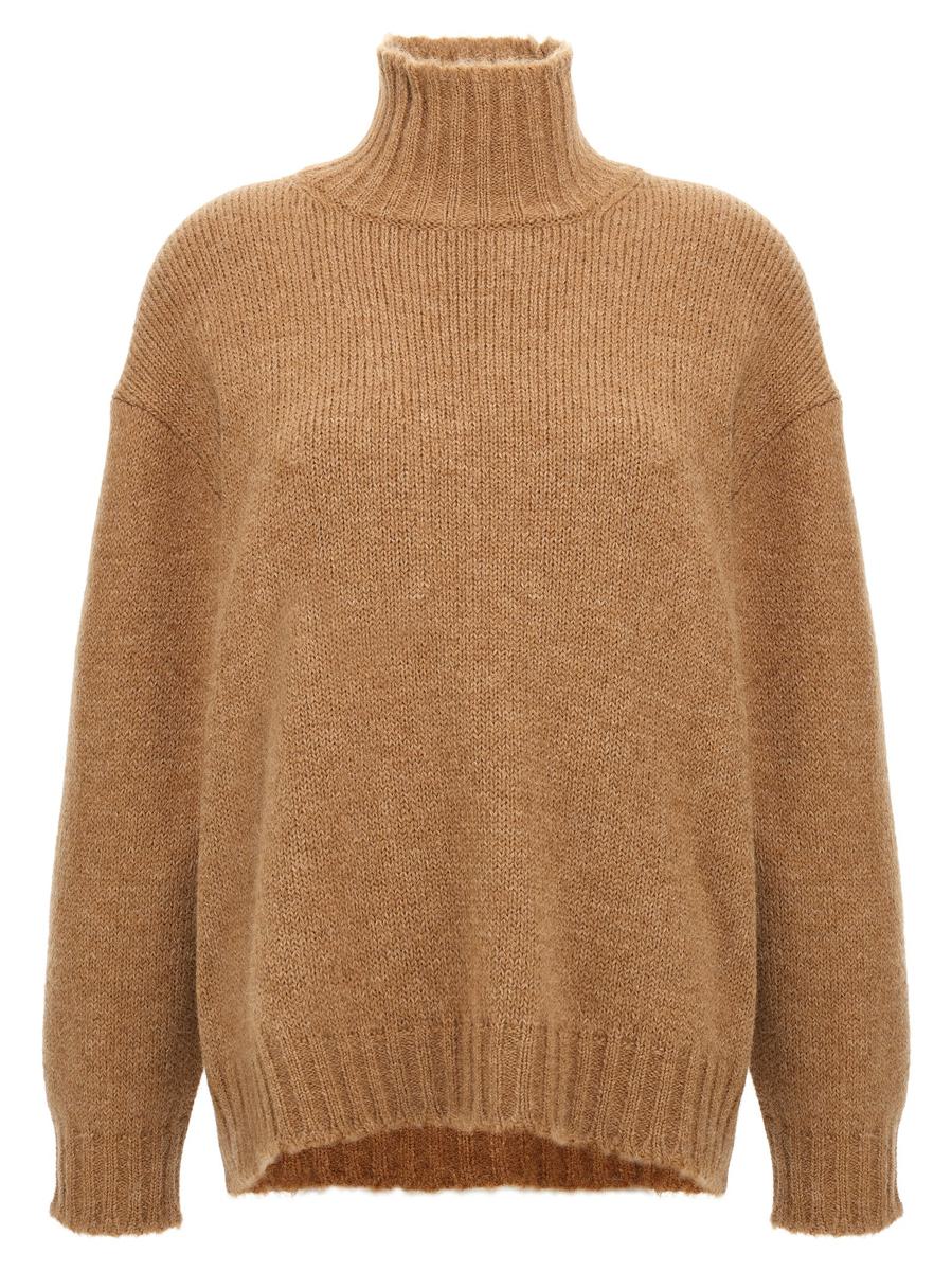 Jil Sander Pullover mit hohem Kragen