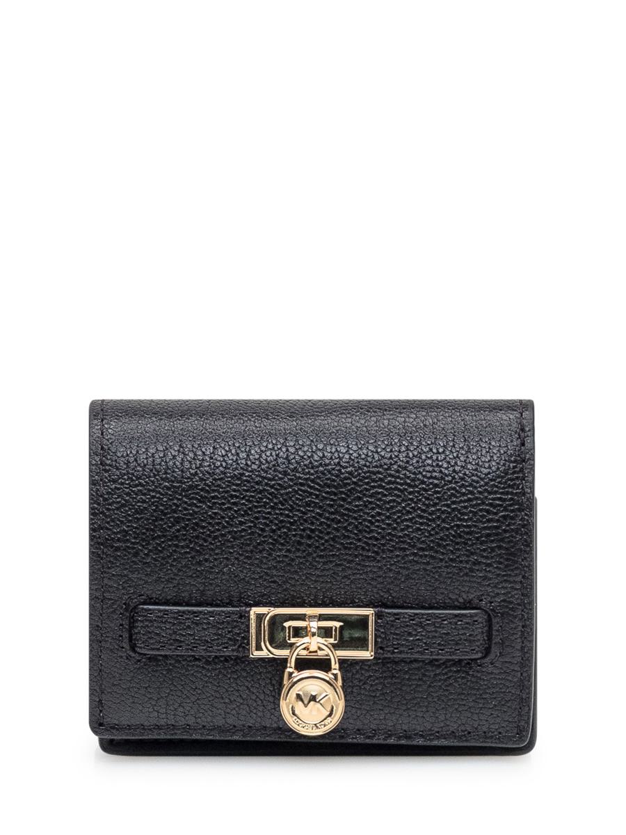 Michael Kors Michael Kors Schwarze Lederbrieftasche