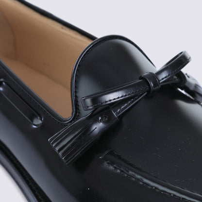 Valentino Garavani – Schwarze Leder-Loafer
