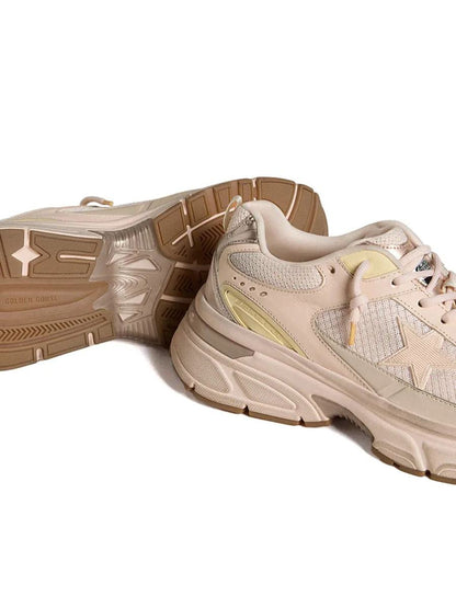 Golden Goose Lightstar Net Leder und Wildleder Obermaterial TPU Star Net Ferse und Sporn