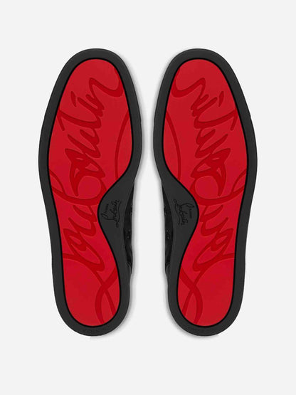 Christian Louboutin Louis Jacquard-Leder-Sneaker