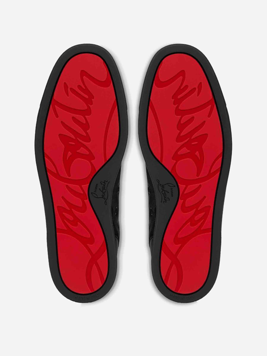 Christian Louboutin Louis Jacquard-Leder-Sneaker