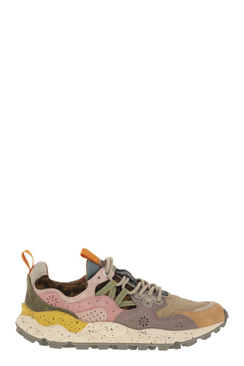 Flower Mountain Yamano 3 - Sneakers aus Wildleder und Funktionsgewebe