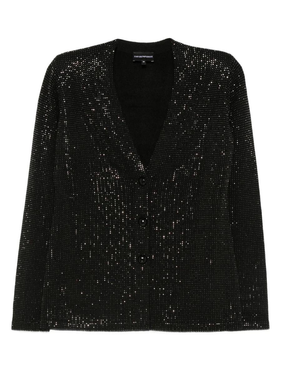 Emporio Armani – Einreihige Jacke aus Wollmischung