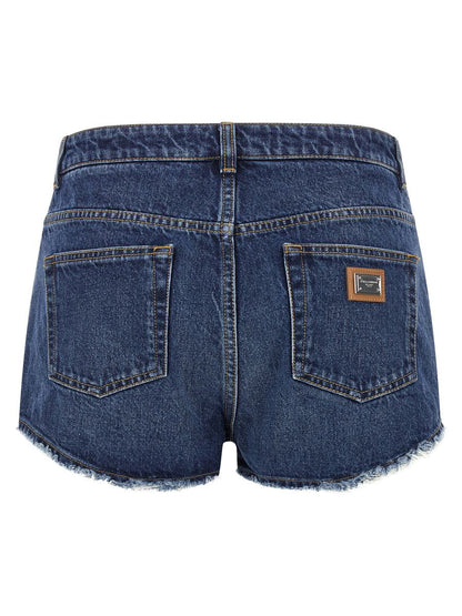 Dolce &amp; Gabbana Shorts mit Logo-Platte