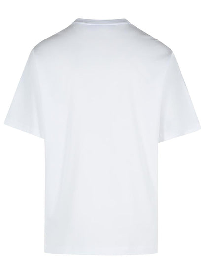 Dolce &amp; Gabbana Weißes Baumwoll-T-Shirt
