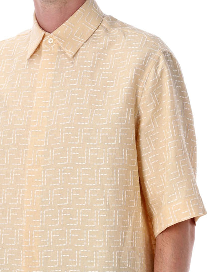 Fendi FF Jacquard-Hemd