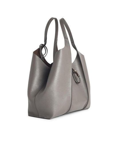 Tod'S Graue Ledertasche