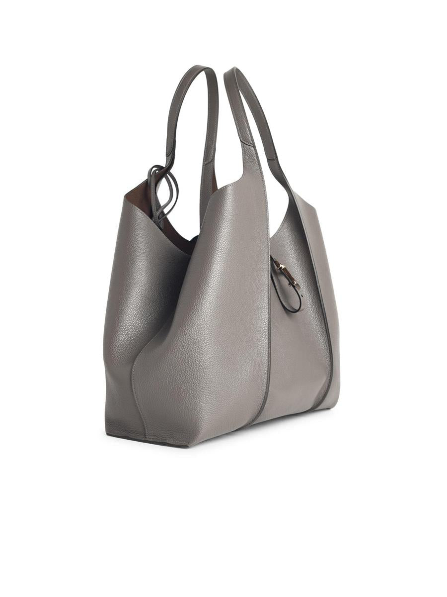 Tod'S Graue Ledertasche