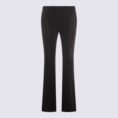 Schwarze Viskosehose von Alexander McQueen