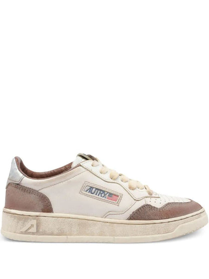 Autry Super Vintage Low Sneakers in Burnt und Silver Schuhe