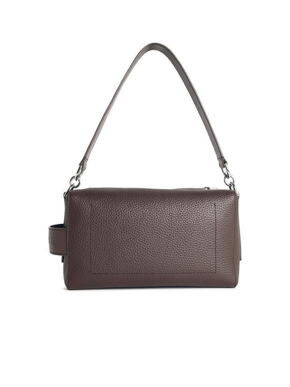Hogan Braune Ledertasche