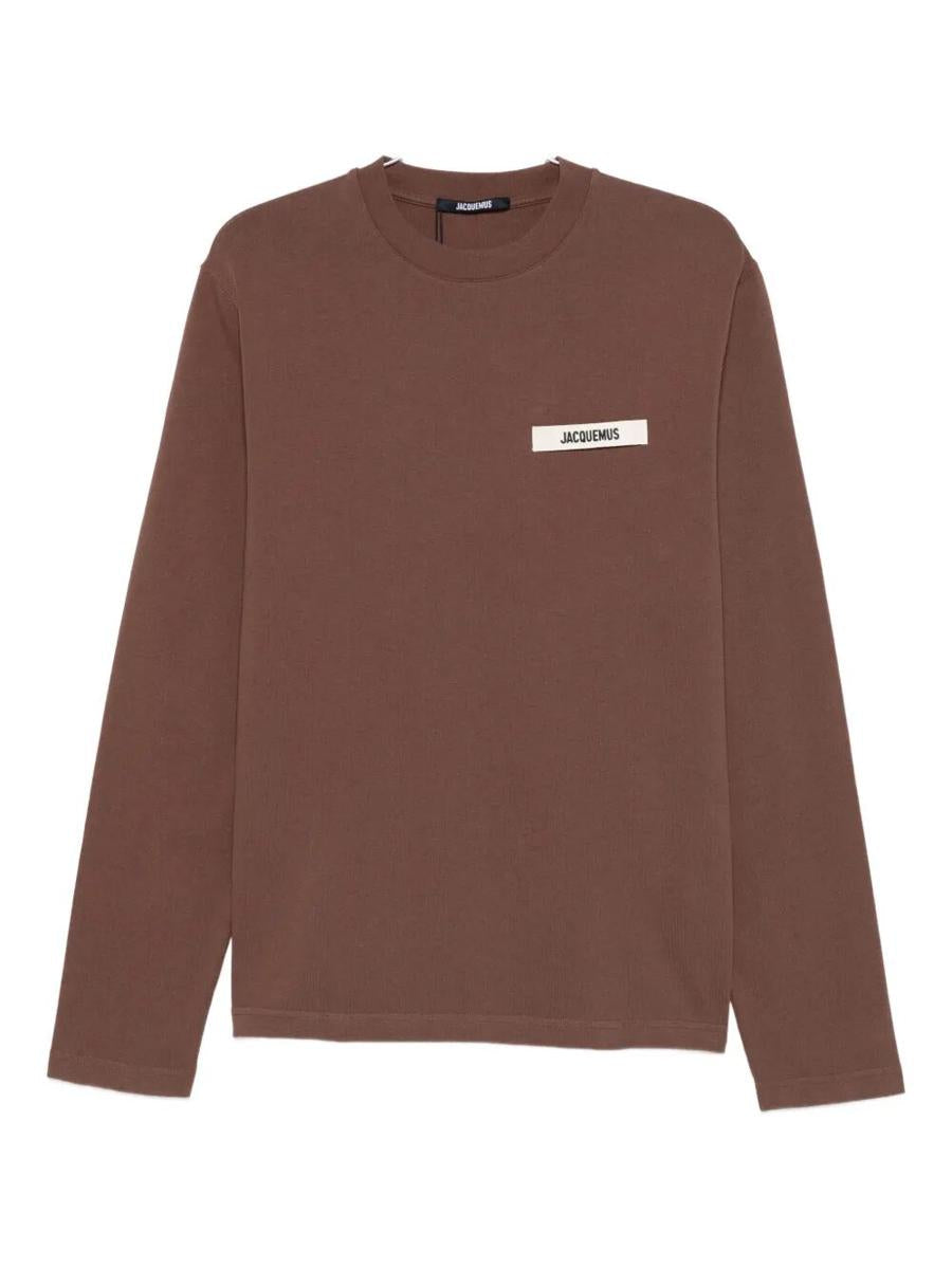 Jacquemus Le T-Shirt Gros Grain Manches Longues Kleidung