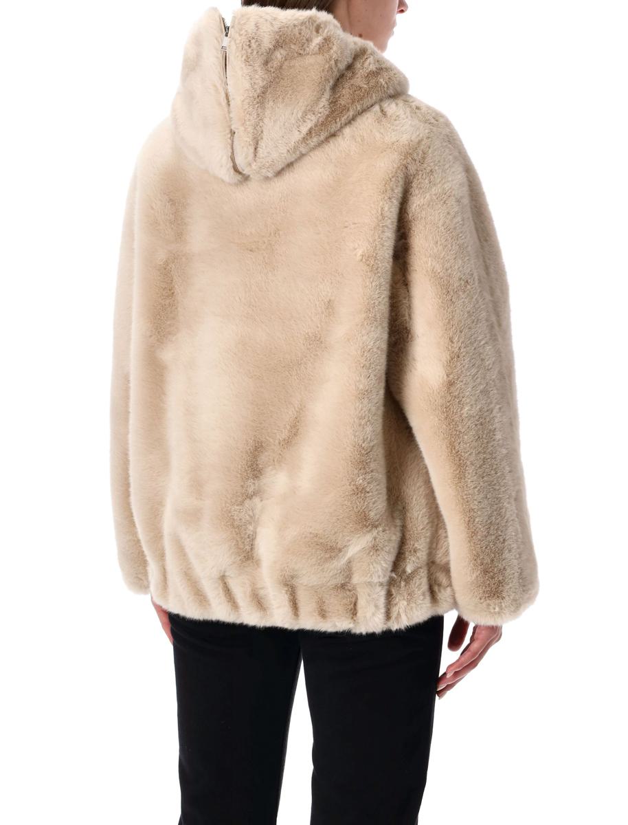 Urbancode – Jacke mit Kunstpelz-Kapuze