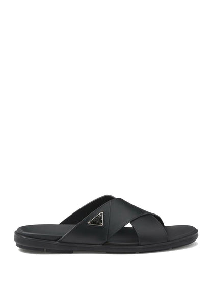 Prada Ledersandalen