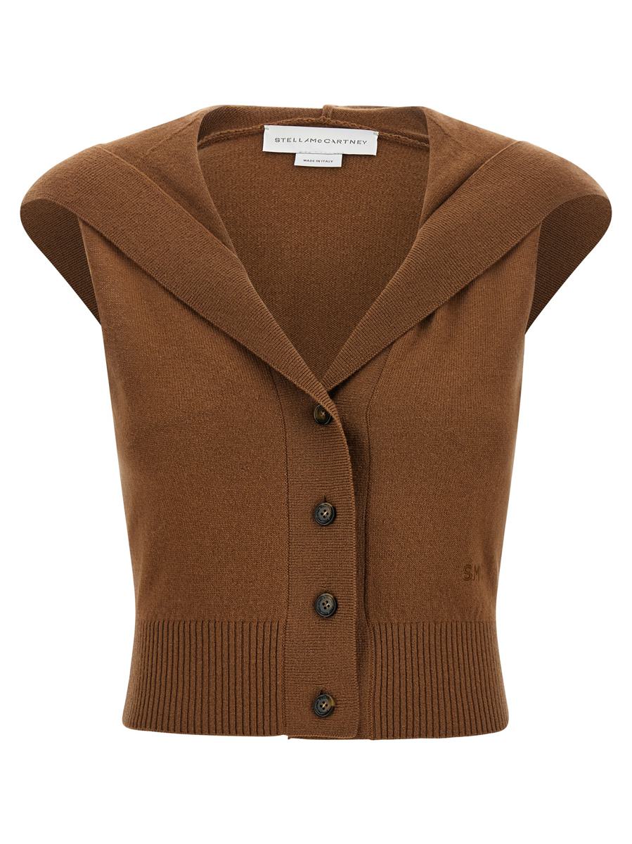 Stella McCartney – Cosy Knit Hood-Oberteil