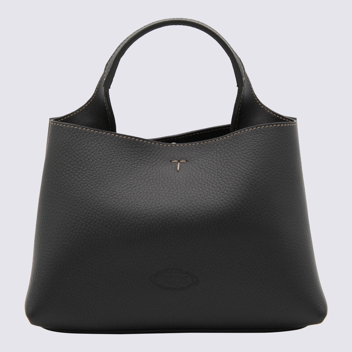 Tod'S – Schwarze Ledertasche mit Henkel