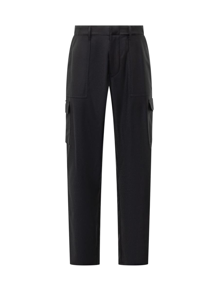 Etro Etro Herren Cargohose aus schwarzer Wolle
