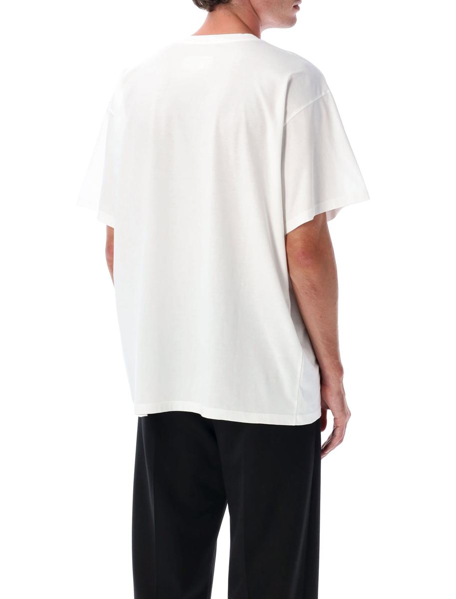 MM6 Maison Margiela Trompe L'Oeil bedrucktes Baumwoll-T-Shirt