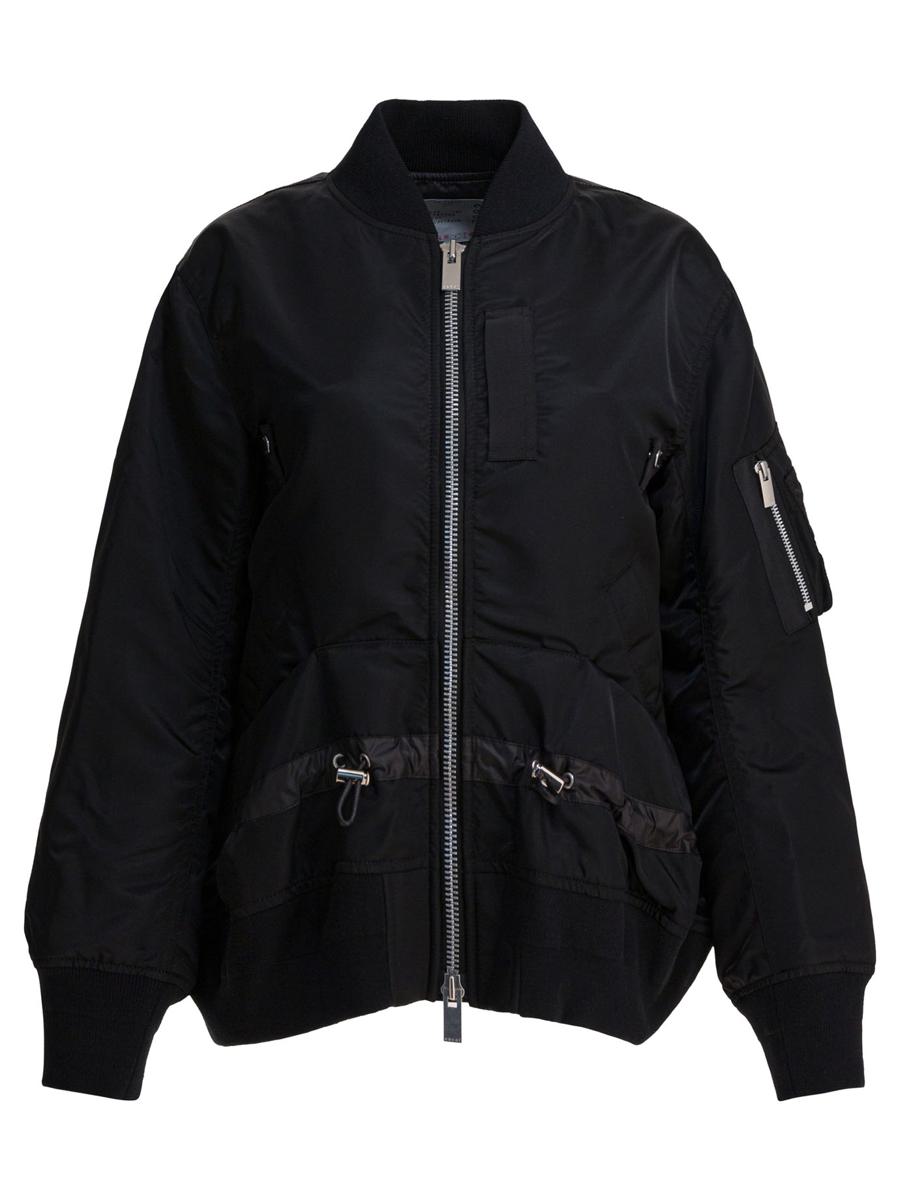 Bomberjacke aus Nylon-Twill von Sacai