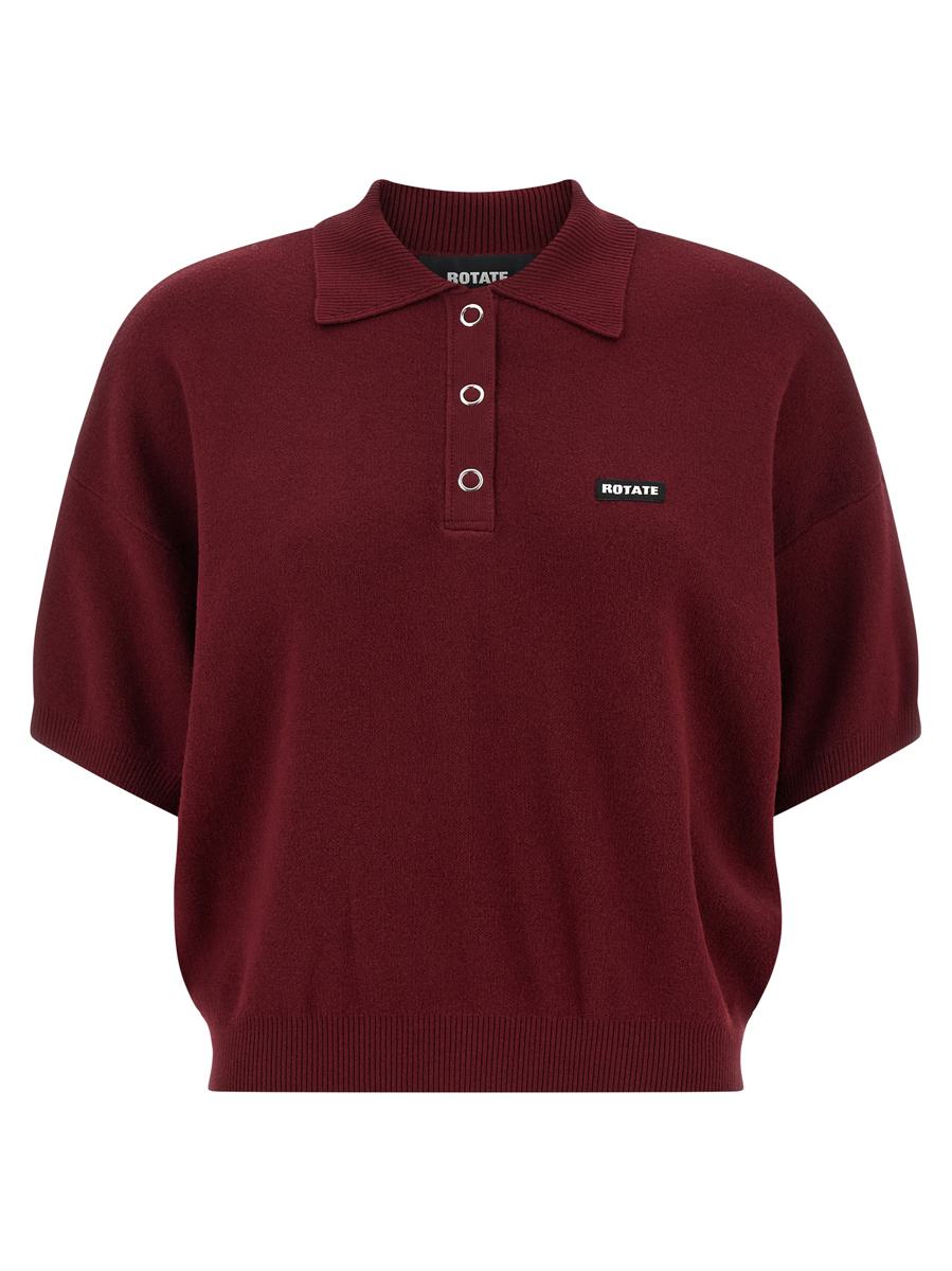 Rotate Birger Christensen – Slinky Knit – Poloshirt