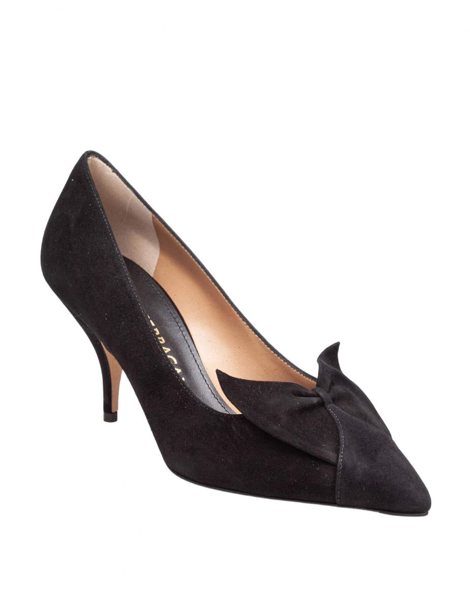 Salvatore Ferragamo Wildlederpumpe